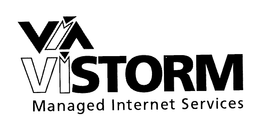 VIA VISTORM MANAGED INTERNET SERVICES trademark