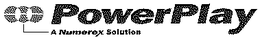 POWERPLAY A NUMEREX SOLUTION trademark
