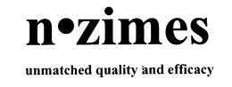 N ZIMES UNMATCHED QUALITY AND EFFICACY trademark