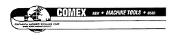 COMEX NEW MACHINE TOOLS USED CONTINENTAL MACHINERY EXCHANGE CORP. SWISS SCREW MACHINE EXPERTS trademark