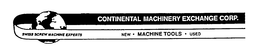 CONTINENTAL MACHINERY EXCHANGE CORP. SWISS SCREW MACHINE EXPERTS NEW MACHINE TOOLS USED trademark