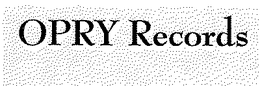 OPRY RECORDS trademark