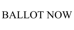 BALLOT NOW trademark