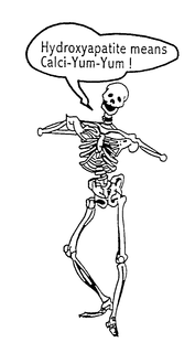 HYDROXYAPATITE MEANS CALCI-YUM-YUM trademark