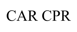 CAR CPR trademark