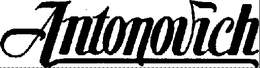 ANTONOVICH trademark
