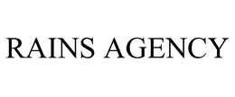 RAINS AGENCY trademark