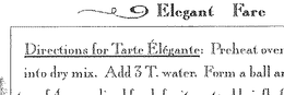 TARTE ELEGANTE trademark