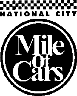 NATIONAL CITY MILE OF CARS trademark
