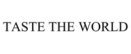 TASTE THE WORLD trademark