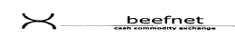BEEFNET CASH COMMODITY EXCHANGE trademark
