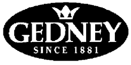 GEDNEY SINCE 1881 trademark