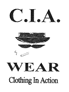 C.I.A.WEAR CLOTHING IN ACTION trademark