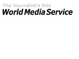 THE JOURNALIST'S SITE WORLD MEDIA SERVICE trademark