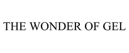 THE WONDER OF GEL trademark