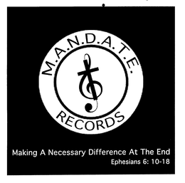 M.A.N.D.A.T.E. RECORDS trademark