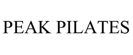 PEAK PILATES trademark