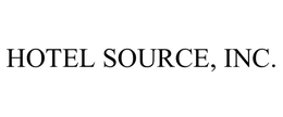 HOTEL SOURCE, INC. trademark