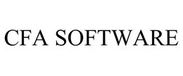 CFA SOFTWARE trademark