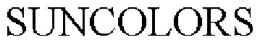 SUNCOLORS trademark