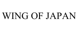 WING OF JAPAN trademark