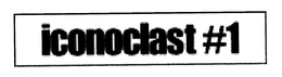ICONOCLAST #1 trademark
