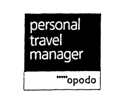 PERSONAL TRAVEL MANAGER OPODO trademark