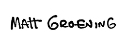 MATT GROENING trademark