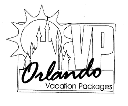 VP ORLANDO VACATION PACKAGES trademark