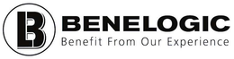 B BENELOGIC BENEFIT FROM OUR EXPERIENCE trademark