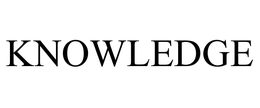 KNOWLEDGE trademark