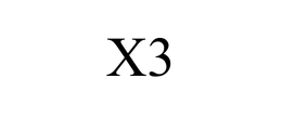 X3 trademark