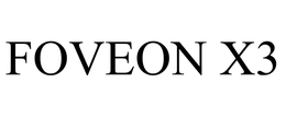 FOVEON X3 trademark