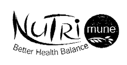 NUTRIMUNE BETTER HEALTH BALANCE trademark