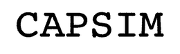 CAPSIM trademark