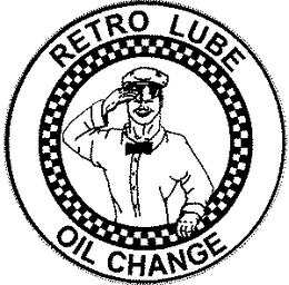 RETRO LUBE OIL CHANGE trademark