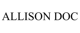 ALLISON DOC trademark