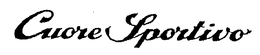 CUORE SPORTIVO trademark