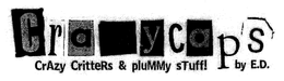 CRAZYCAPS CRAZY CRITTERS & PLUMMY STUFF! BY ED trademark
