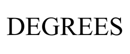 DEGREES trademark