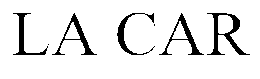 LA CAR trademark