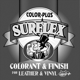 COLOR-PLUS SURFLEX COLORANT & FINISH FOR LEATHER & VINYL trademark