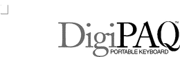 DIGIPAQ PORTABLE KEYBOARD trademark