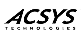 ACSYS TECHNOLOGIES trademark