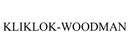 KLIKLOK-WOODMAN trademark