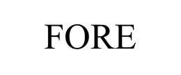 FORE trademark