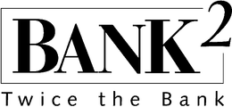 BANK2 TWICE THE BANK trademark