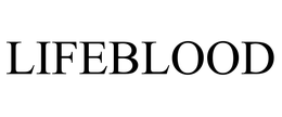 LIFEBLOOD trademark
