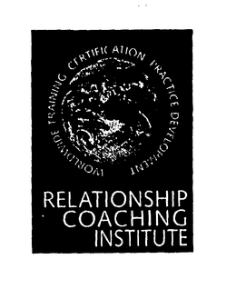RELATIONSHIP COACHING INSTITUTE WORLDWIDE TRAINING, CERTIFICATION, PRACTICE DEVELOPMENT trademark