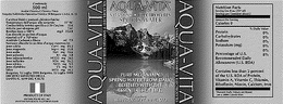 AQUA VITA trademark